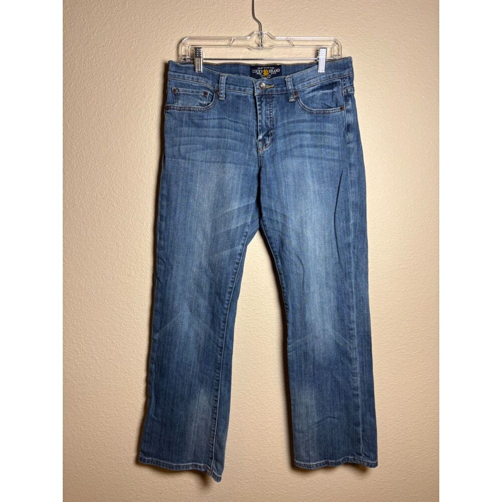 Lucky Brand Easy Rider Bootcut Jeans Blue Denim Size 10
